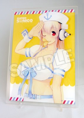 SUPER SONICO: Acrylic Panel - Sailor Suit SONICO