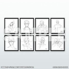 Slow Damage Original Art Exhibition Framed Magnet Collection