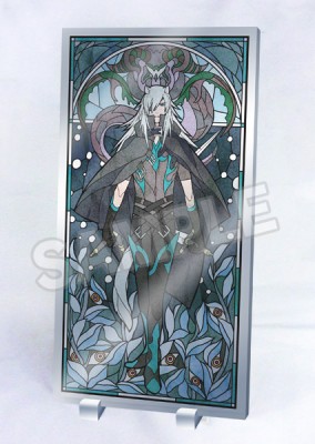 Lamento -BEYOND THE VOID-: Stained Glass Style Acrylic Panel - Rai Ver.